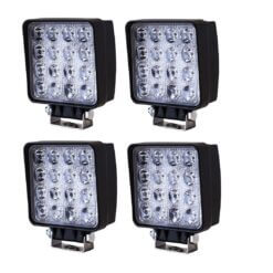 4-Pack LED Arbetsbelysning 48W 9-30V 15200LM