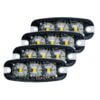 4-Pack Blixtljus 3 LED klar lins - ECE R65