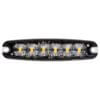 4-Pack Blixtljus 6 LED klar lins - ECE R65,R10