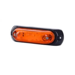 Sidomarkering Orange LED 9-36V IP68 E-märkt