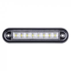 Sidomarkeringslampa 8xLED 12/24V vit