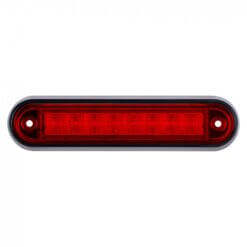 Sidomarkeringslampa 8xLED 12/24V röd