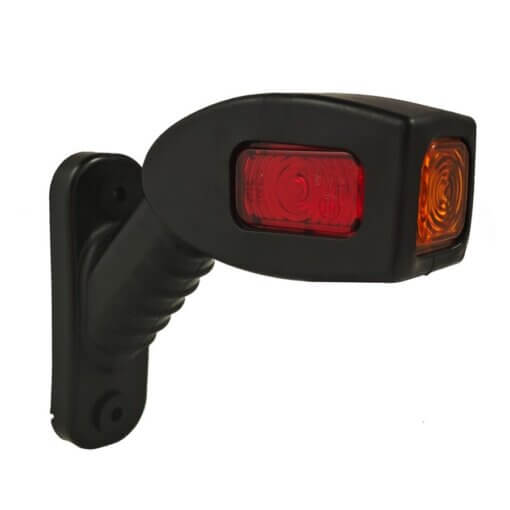 Gummiarm Positionsljus Kort 12-24V LED-Höger
